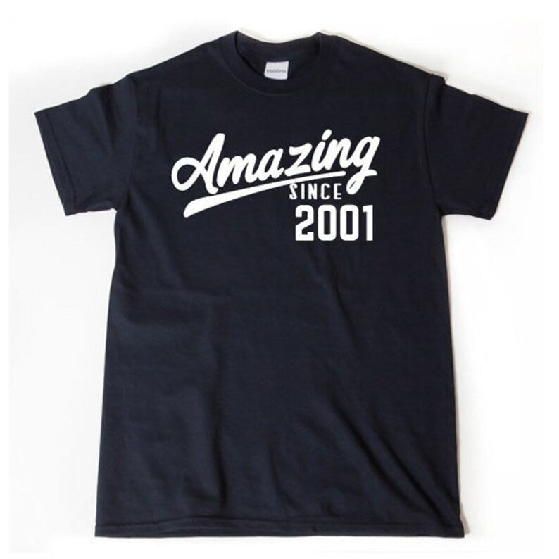 Amazing Since 2001 | T-Shirt