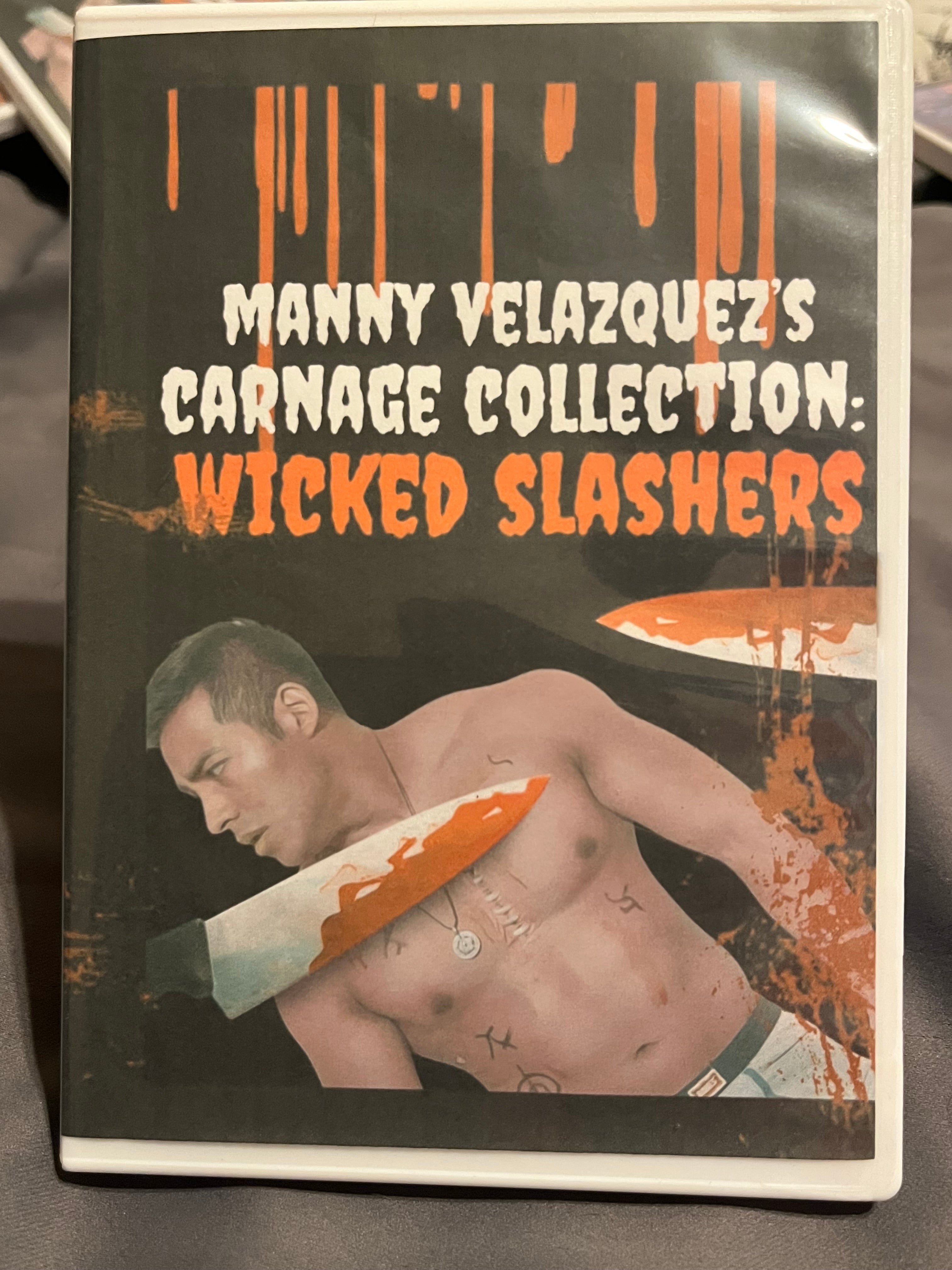 Manny Velazquez’s Carnage Collection: Wicked Slashers (2023) DVD