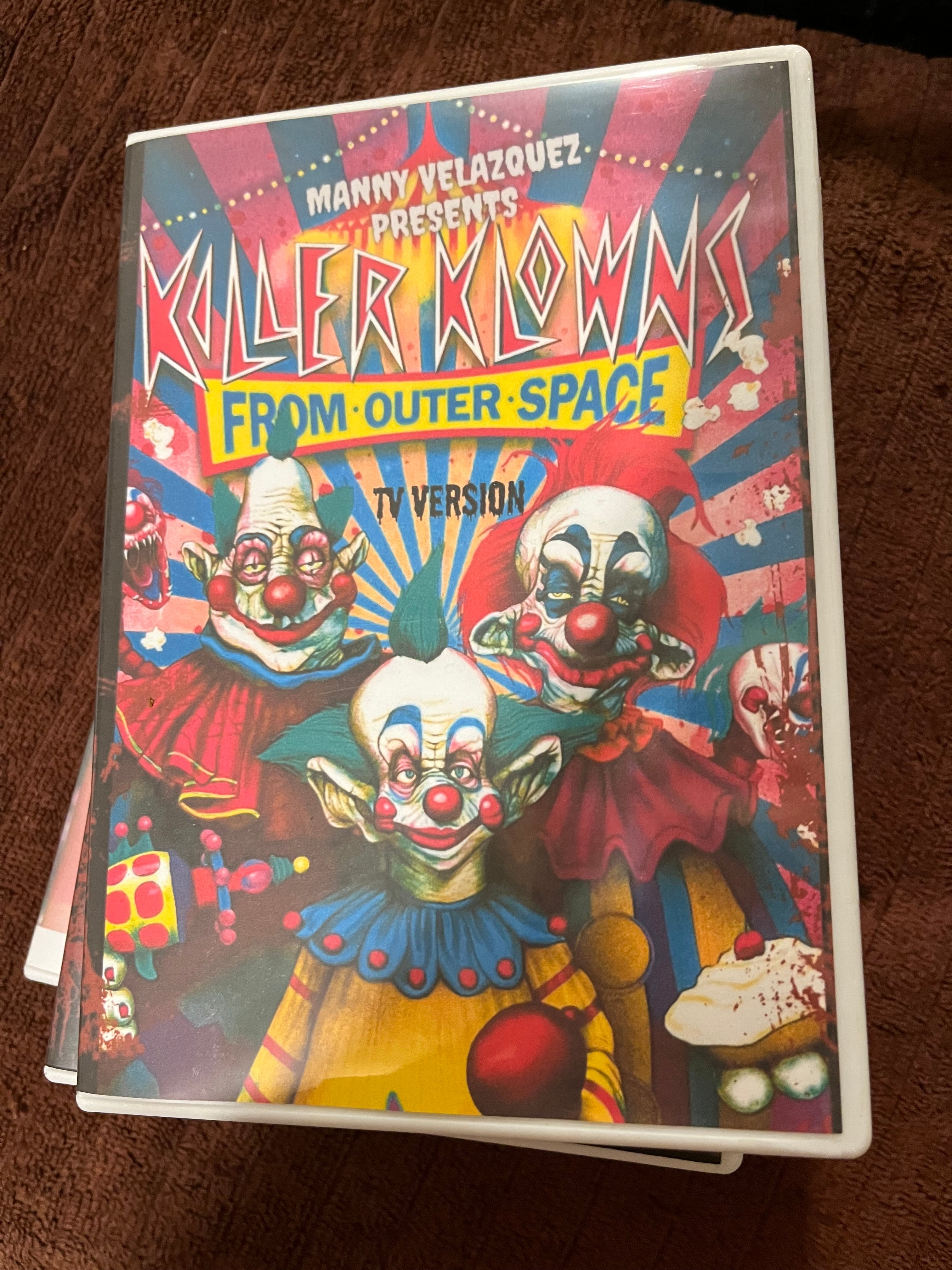 Killer Klowns From Outer Space (1988) TV Extended Version DVD - Rare Out of Print OOP Cult Horror Movie