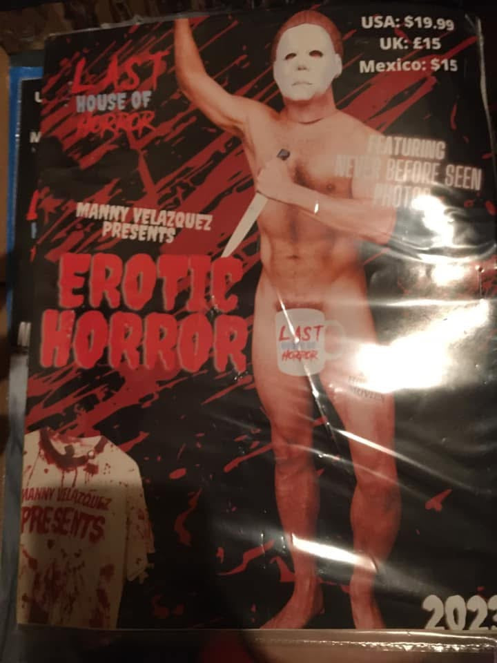 Erotic Horror (paperback, magazine) Michael Myers Halloween