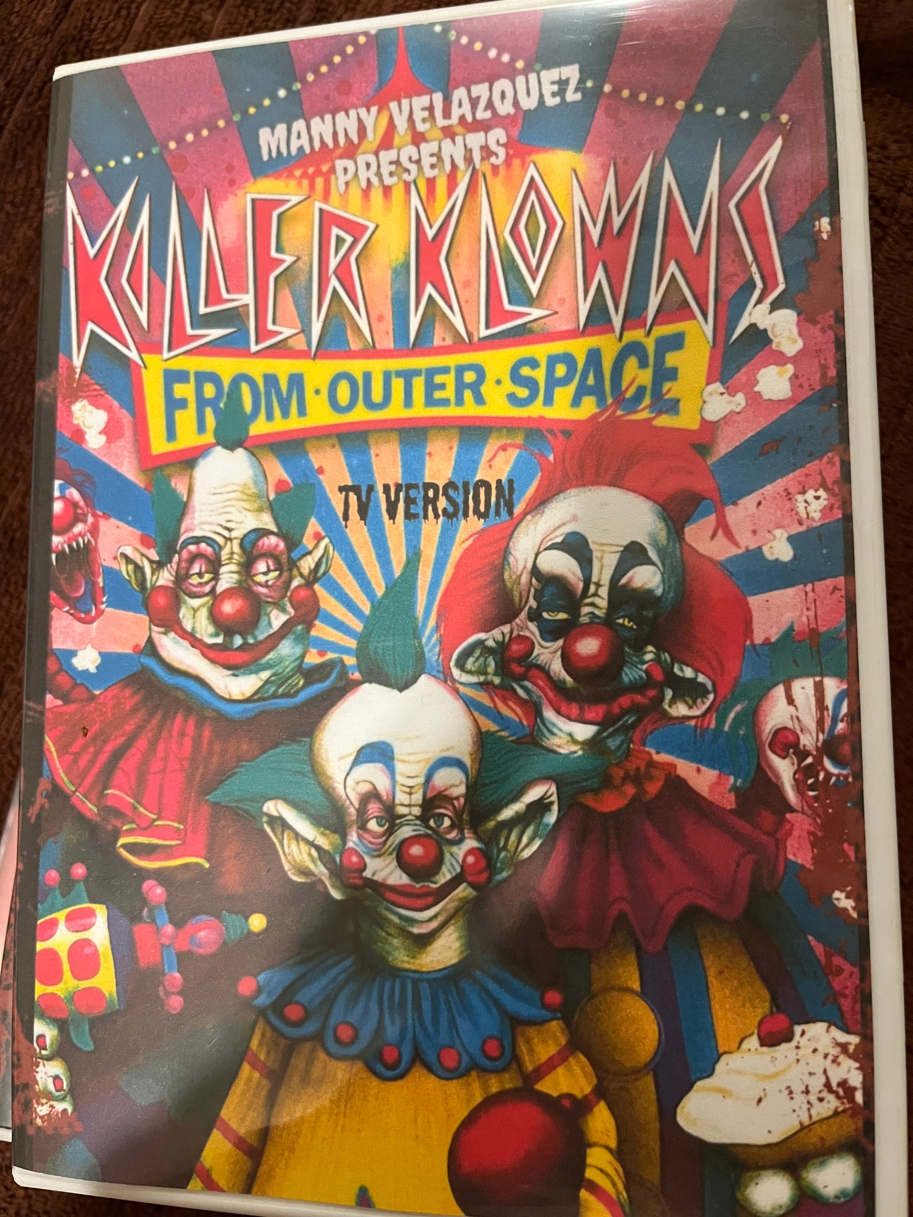 Killer Klowns From Outer Space (1988) TV Extended Version DVD - Rare Out of Print OOP Cult Horror Movie