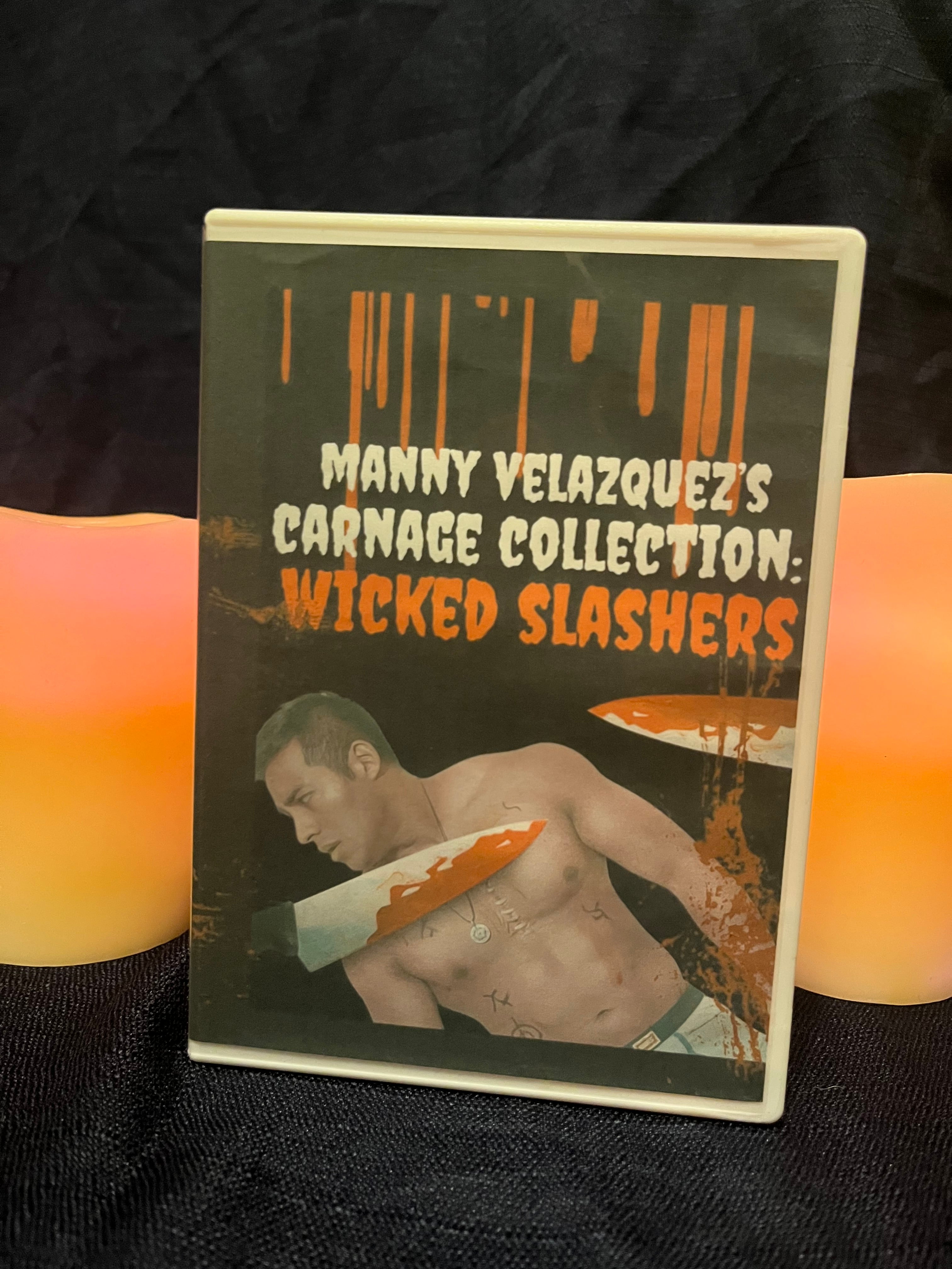 DVD: Manny Velazquez’ Carnage Collection: Wicked Slashers (2023)