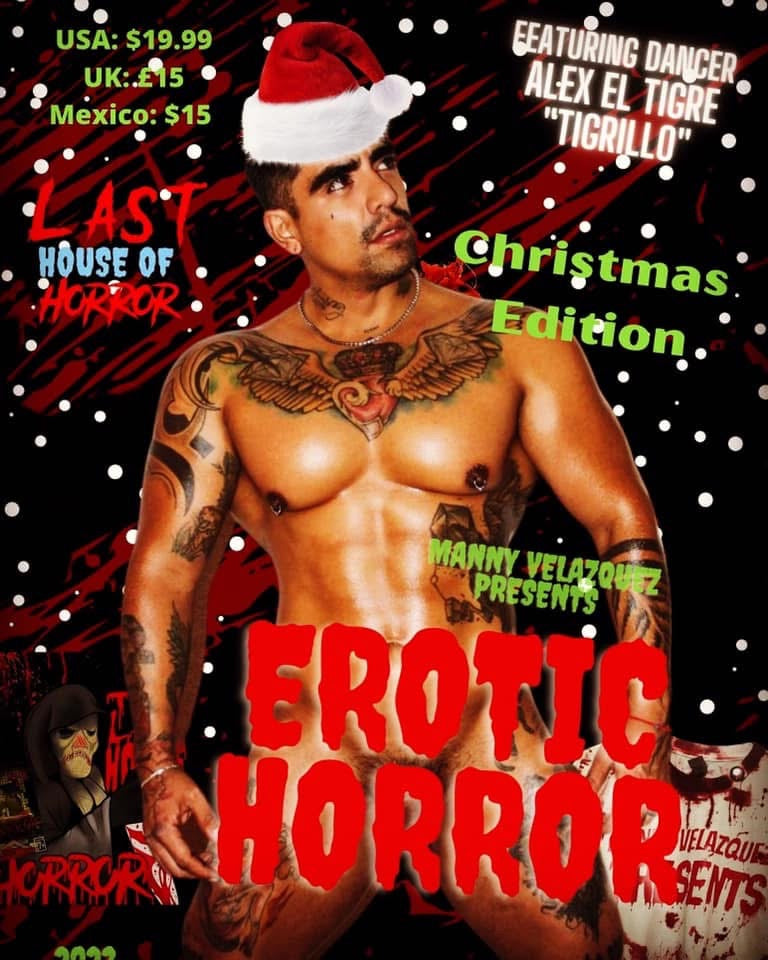 Erotic Horror (paperback, magazine) Christmas Edition