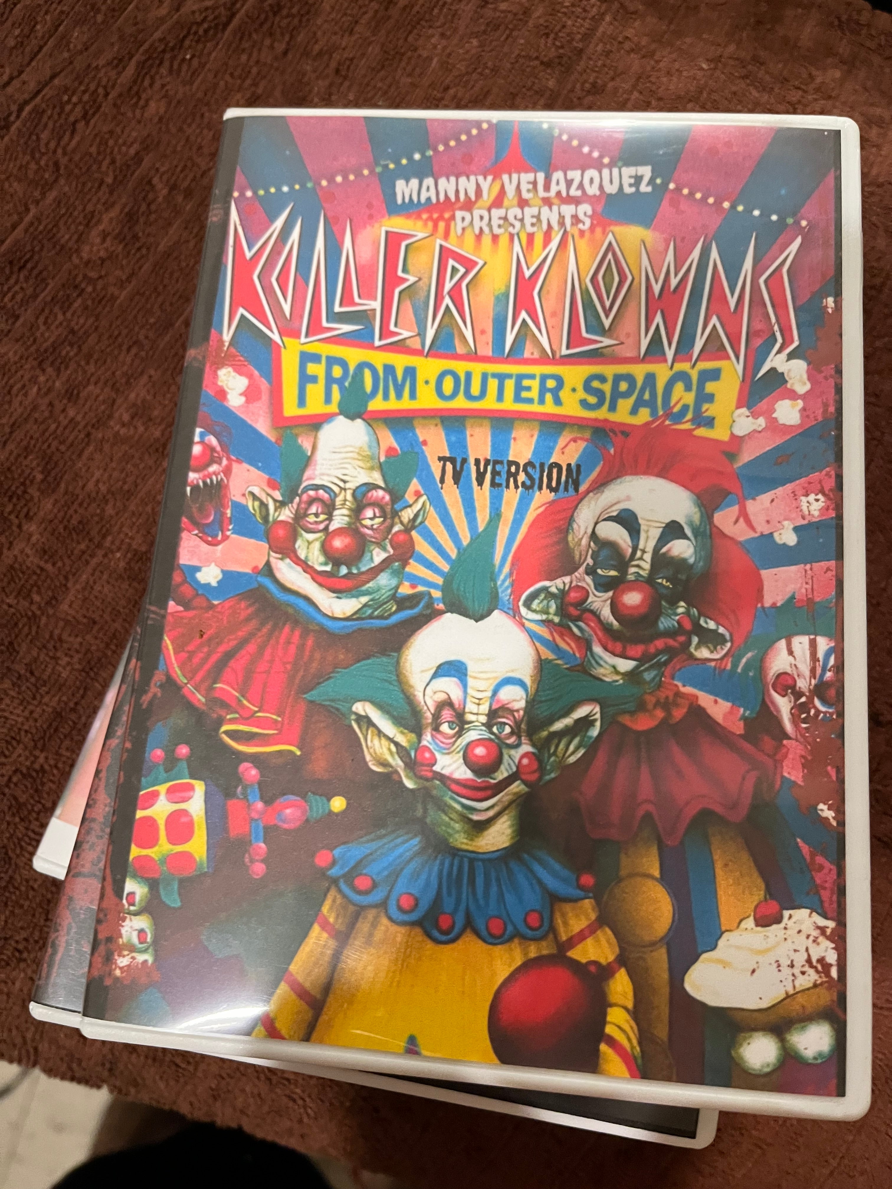 Killer Klowns From Outer Space (1988) TV Extended Version DVD - Rare Out of Print OOP Cult Horror Movie