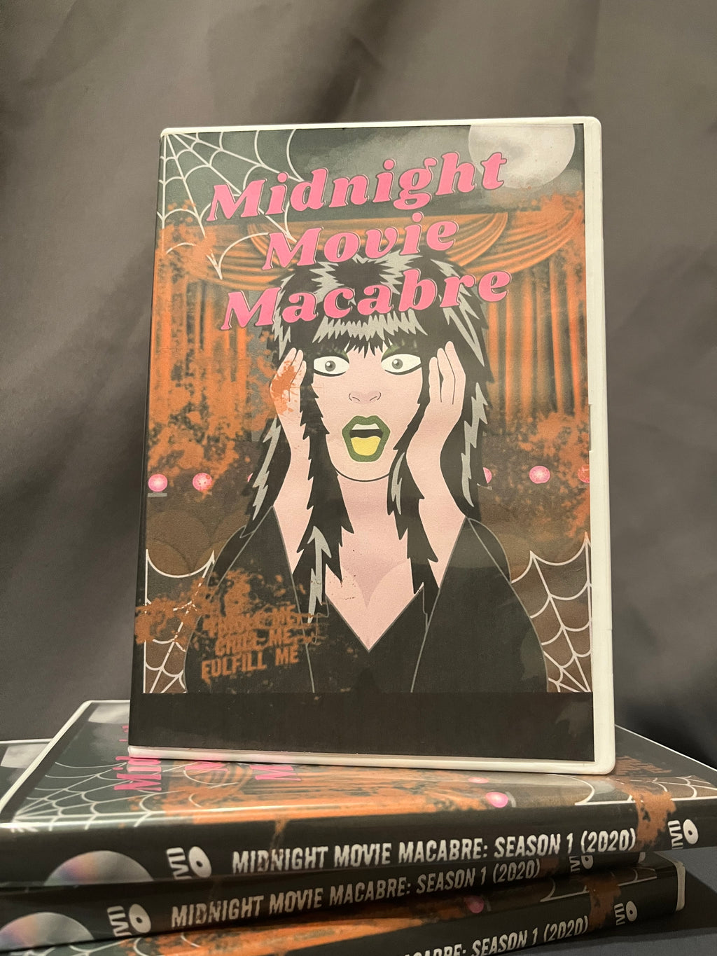 Midnight Movie Macabre (2020) Season 1 - Elvira l, Mistress of Dark themed Cartoon animation