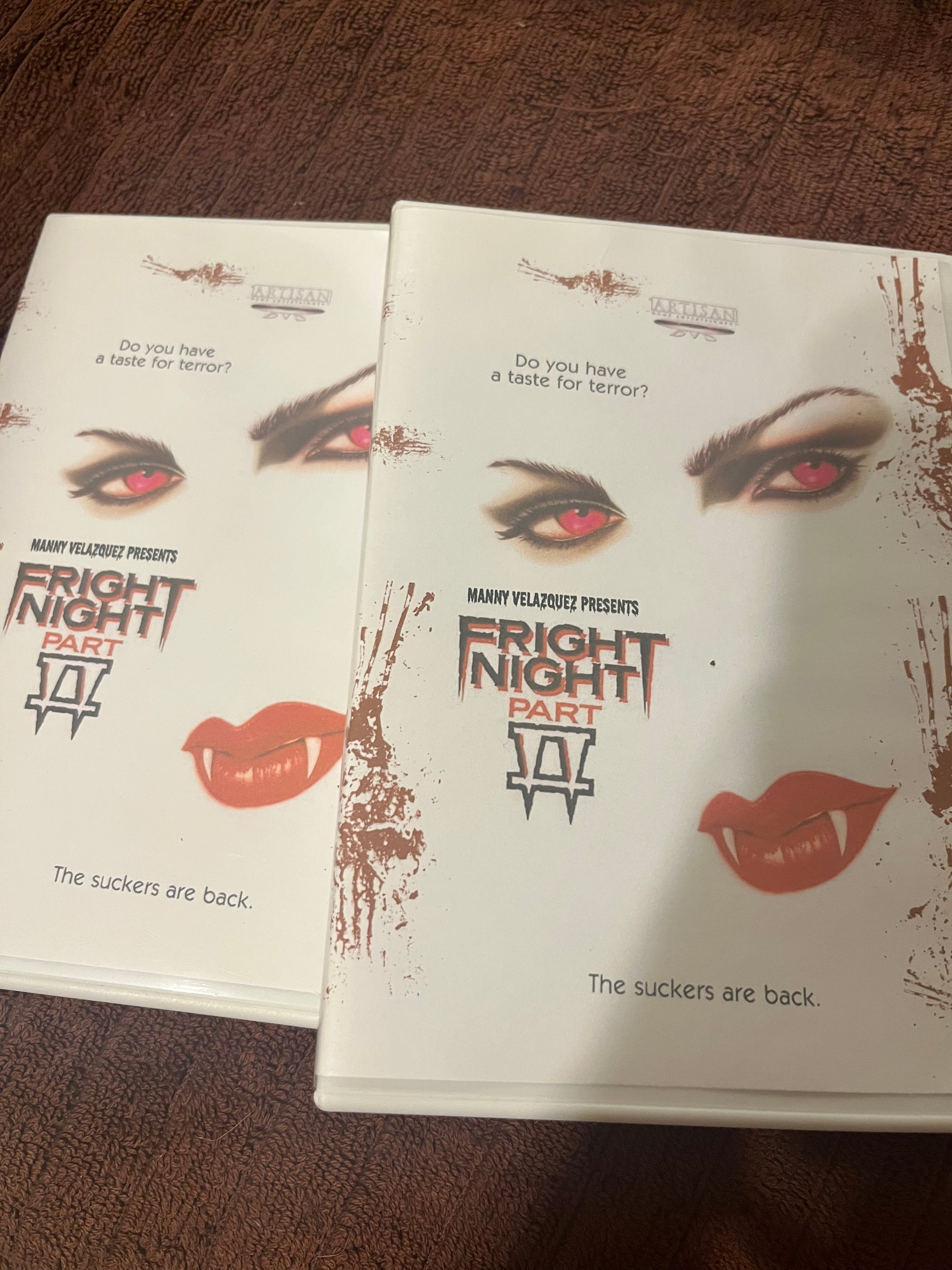 Fright Night Part 2 (1988) in 3D DVD rare out of print vampire 80s horror OOP 3D