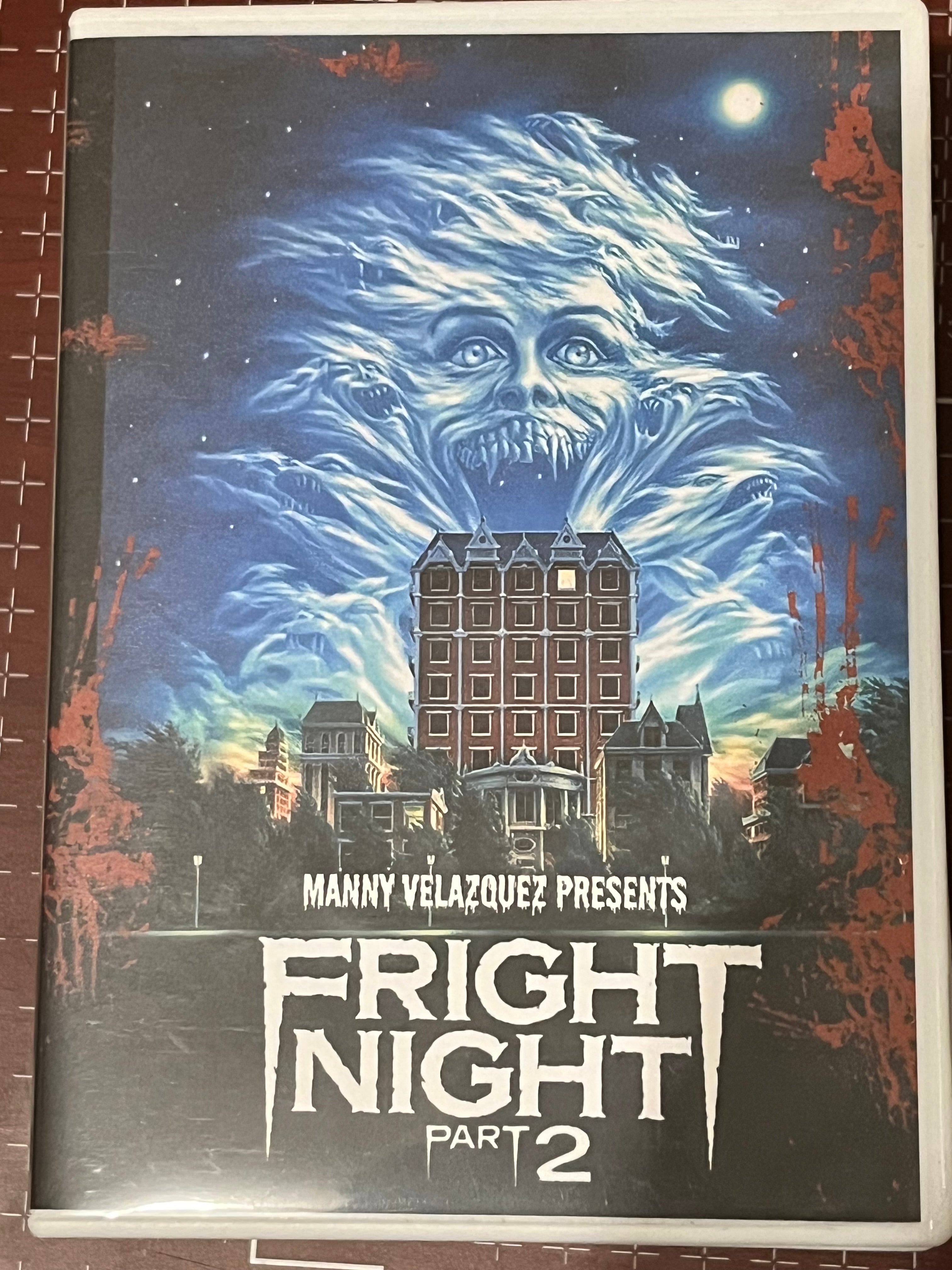 Fright Night Part 2 (1988) DVD rare out of print vampire 80s horror OOP 2D version