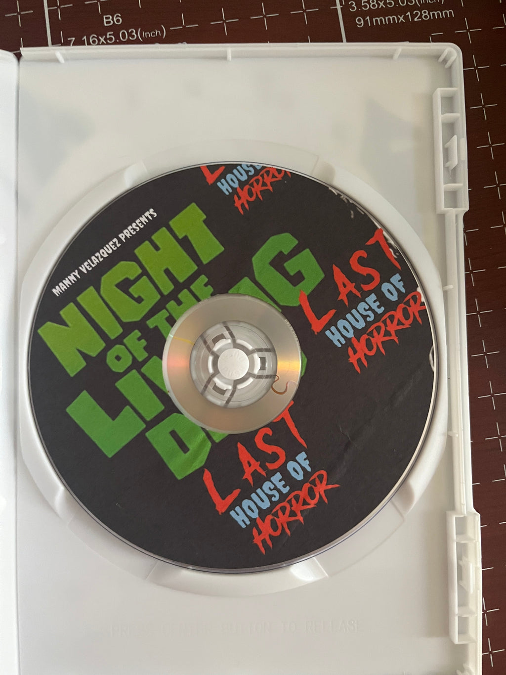 Night of the Living Dead / Last House of Horror (double feature) DVD| Zombie Slasher Films