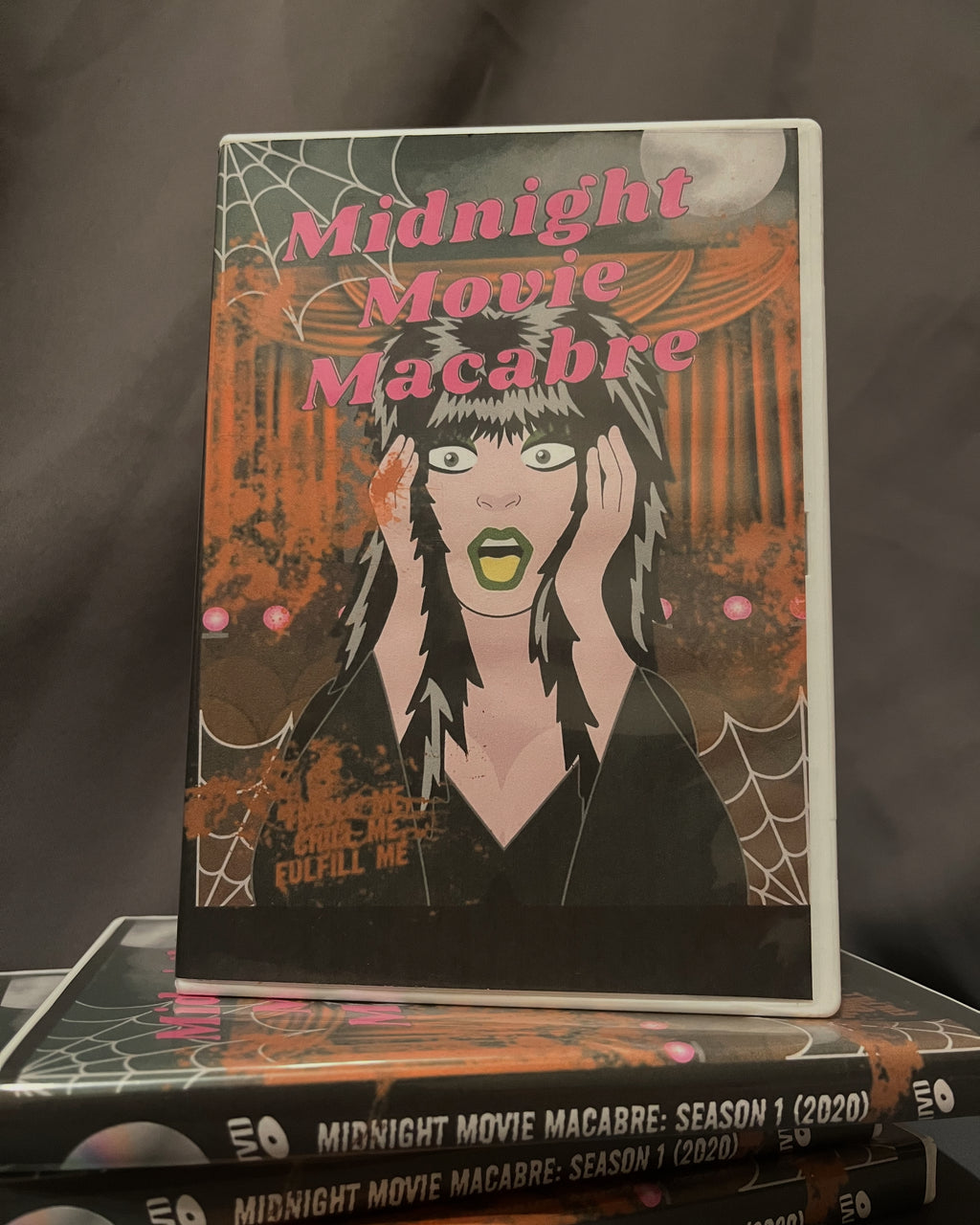 Midnight Movie Macabre (2020) Season 1 - Elvira l, Mistress of Dark themed Cartoon animation