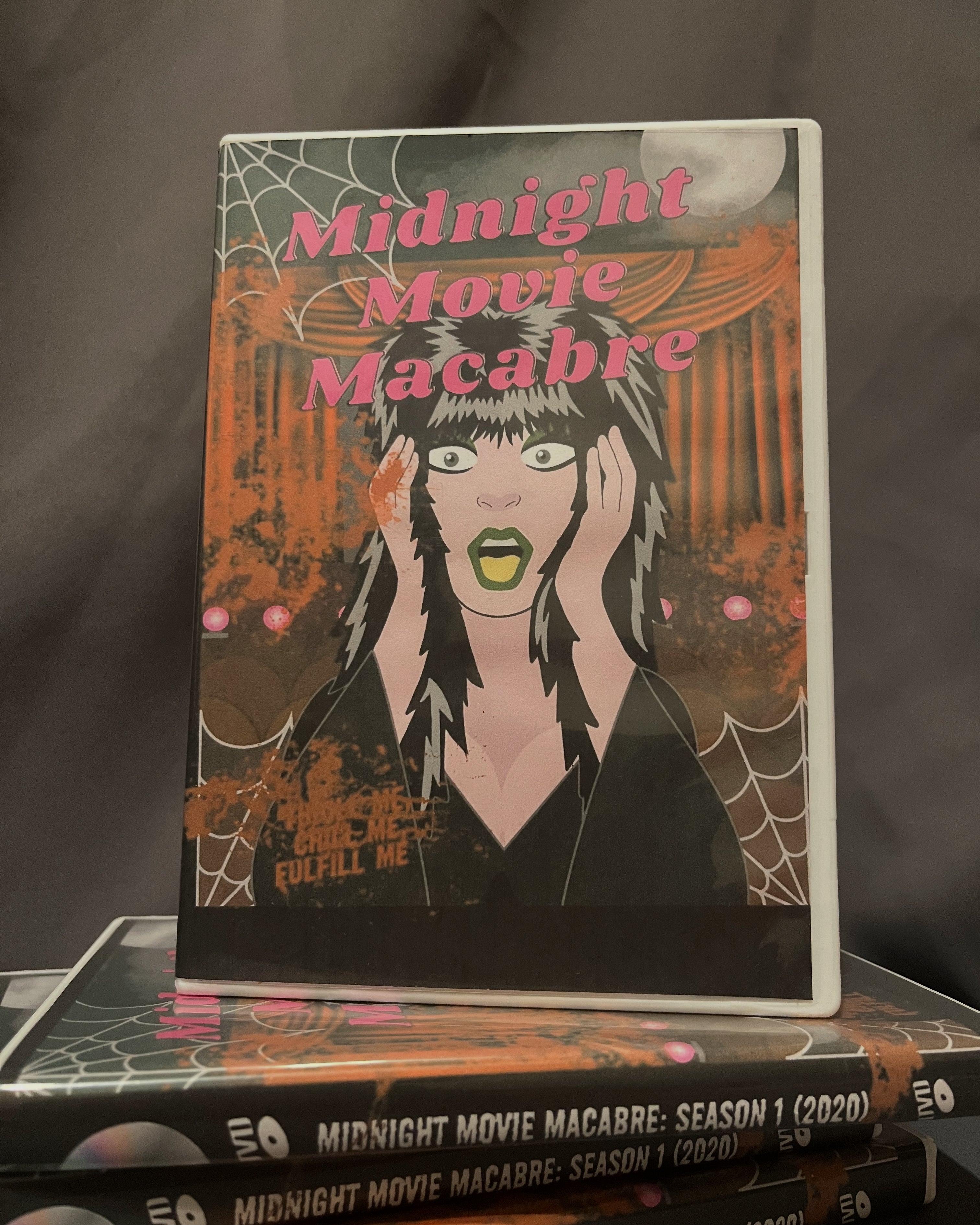 Midnight Movie Macabre (2020) Season 1 - Elvira l, Mistress of Dark themed Cartoon animation