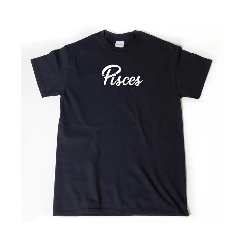 Pisces Shirt, Pisces T-shirt, Astrology Gift, Zodiac Tee Shirt, Funny Birthday Gift for Him, Her, or Unisex Adult | T-Shirt