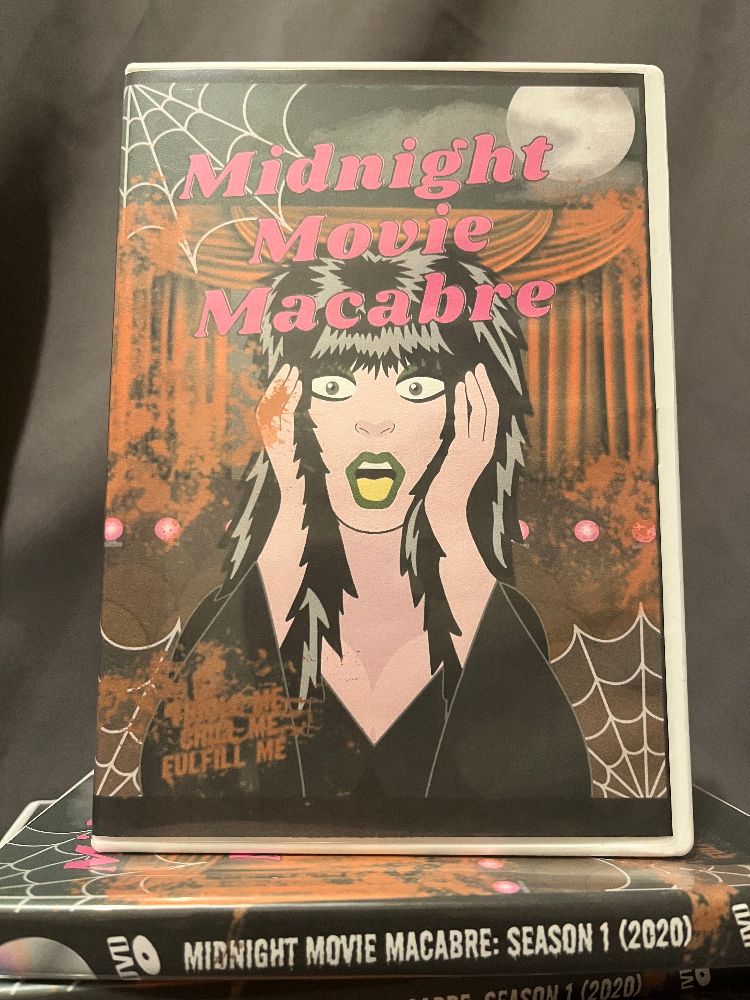 Midnight Movie Macabre (2020) Season 1 - Elvira l, Mistress of Dark themed Cartoon animation