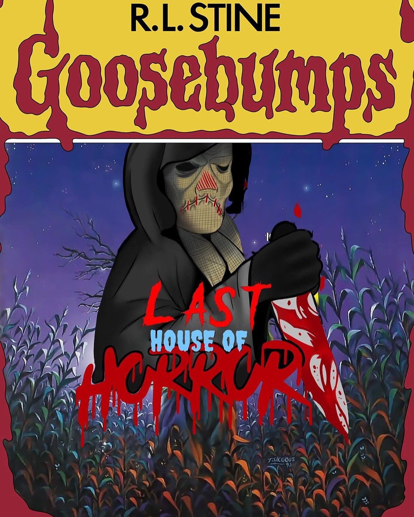 Goosebumps: Last House of Horror (2023) DVD| Manny Velazquez Films R.L.Stine Cover Artwork