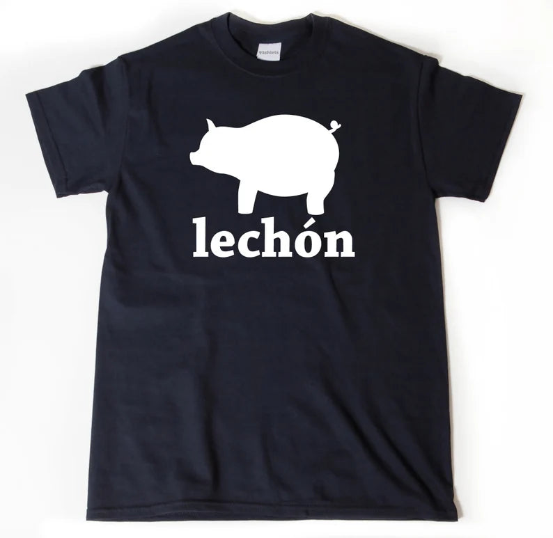 Lechon Shirt, Pinoy T-shirt, Filipino Gift, Filipino Food T-shirt, Philippines Shirt for Him, Her, or Unisex Adult | T-Shirt