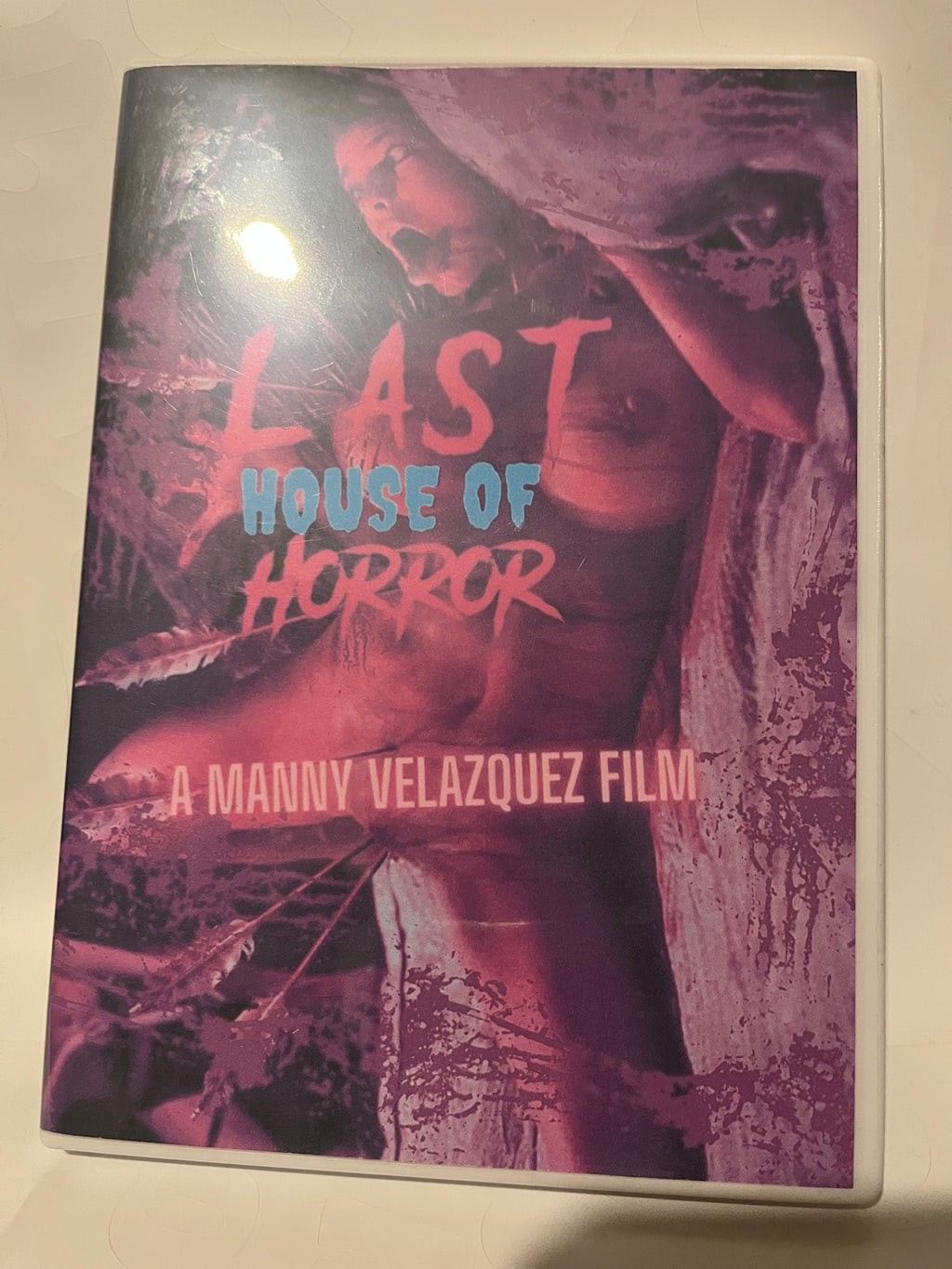 Last House of Horror (2023) female slasher  artwork DVD