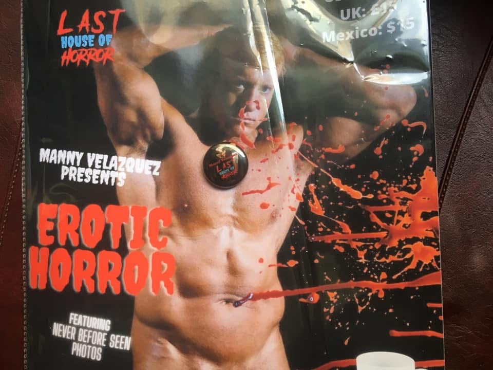 Erotic Horror (paperback, magazine) featuring Carter Wilson