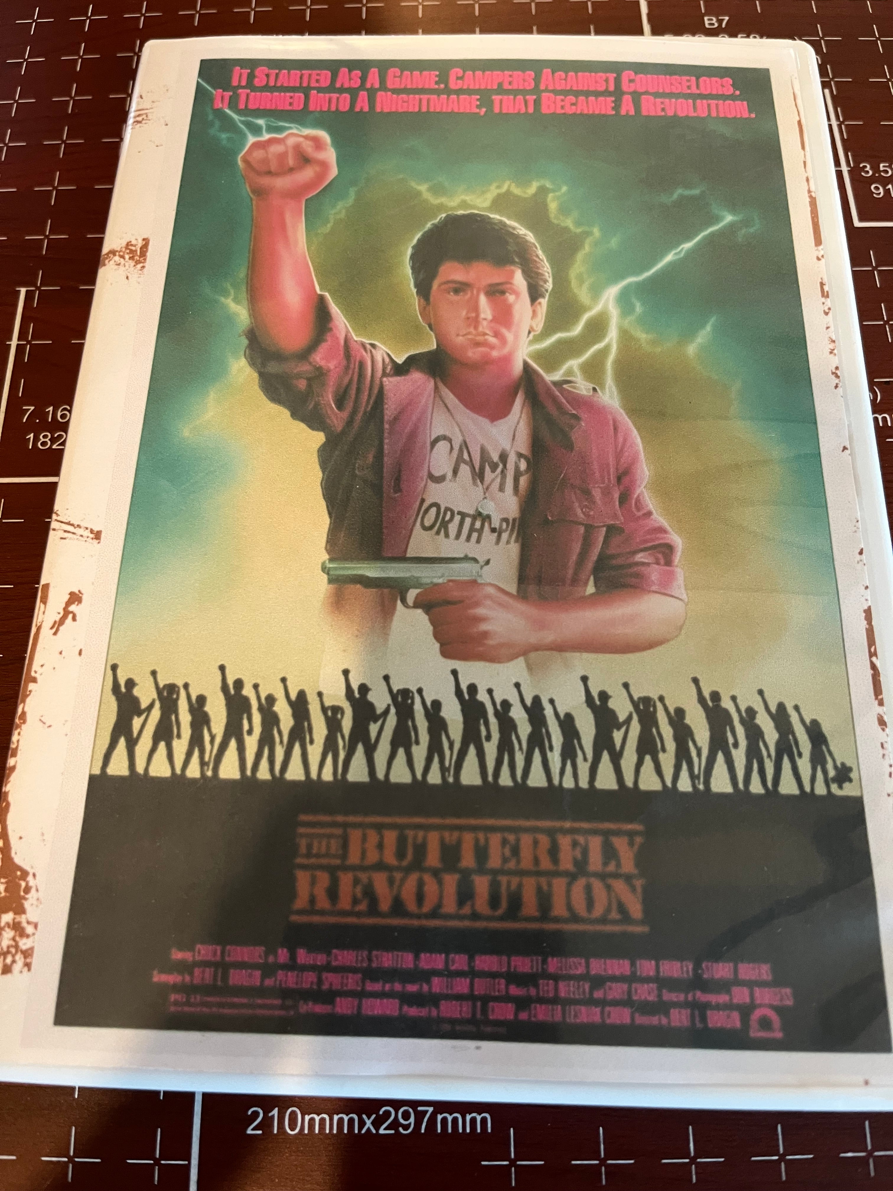The Butterfly Revolution / Summer Camp Nightmare (1988) DVD - rare cult horror thriller Out of Print