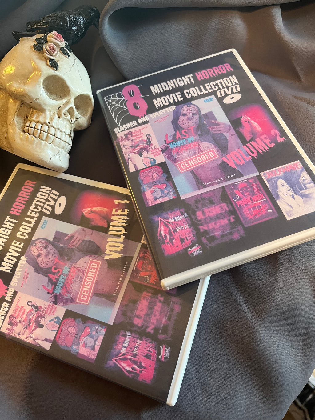 Midnight Horror Movie Collection - 8 Film Pack | Volume 1&2