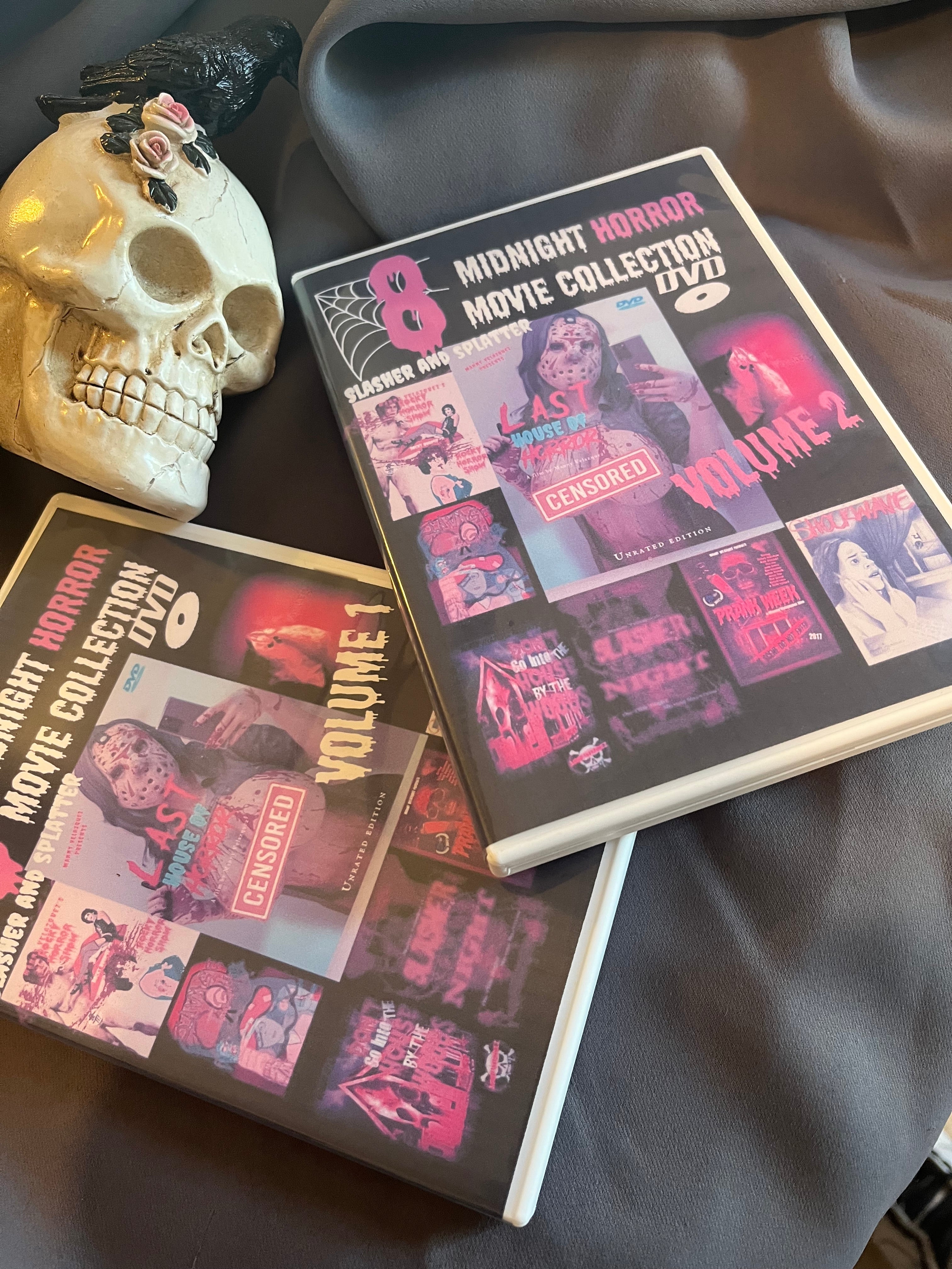 Midnight Horror Movie Collection - 8 Film Pack | Volume 1&2