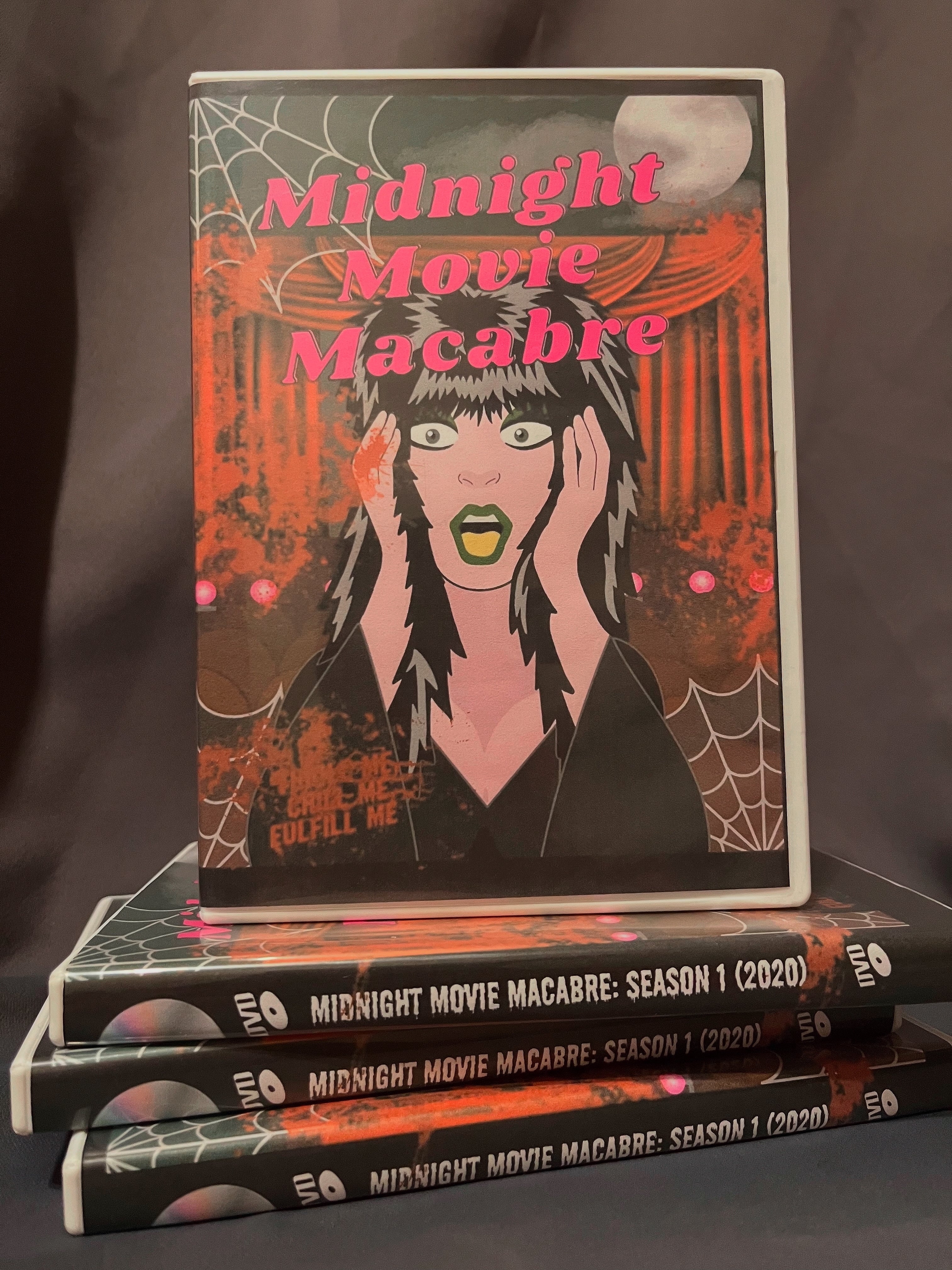 Midnight Movie Macabre (2020) Season 1 - Elvira l, Mistress of Dark themed Cartoon animation