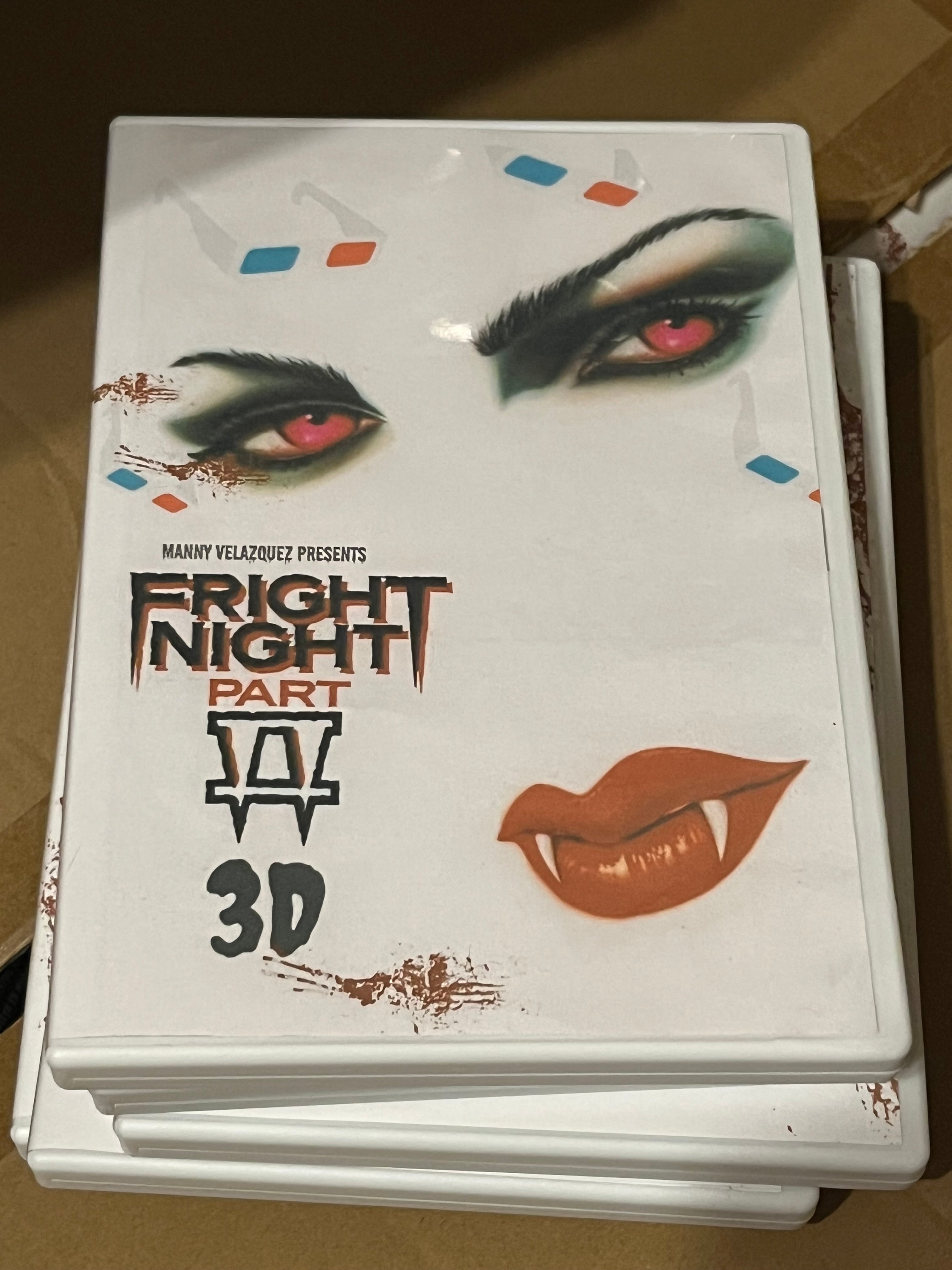 3D Fright Night Part 2 (1988) in 3D DVD rare out of print vampire 80s horror OOP 3D