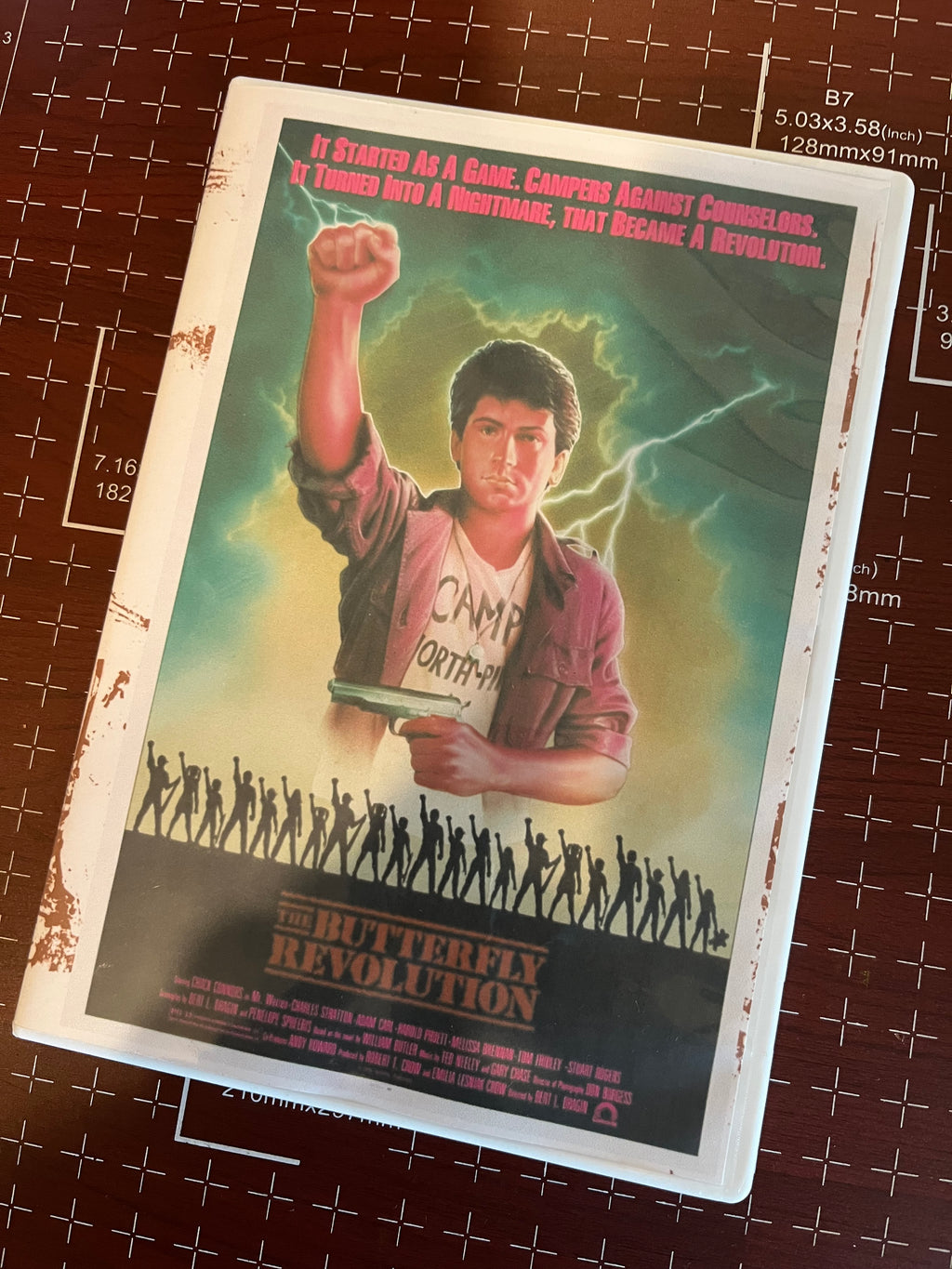 The Butterfly Revolution / Summer Camp Nightmare (1988) DVD - rare cult horror thriller Out of Print