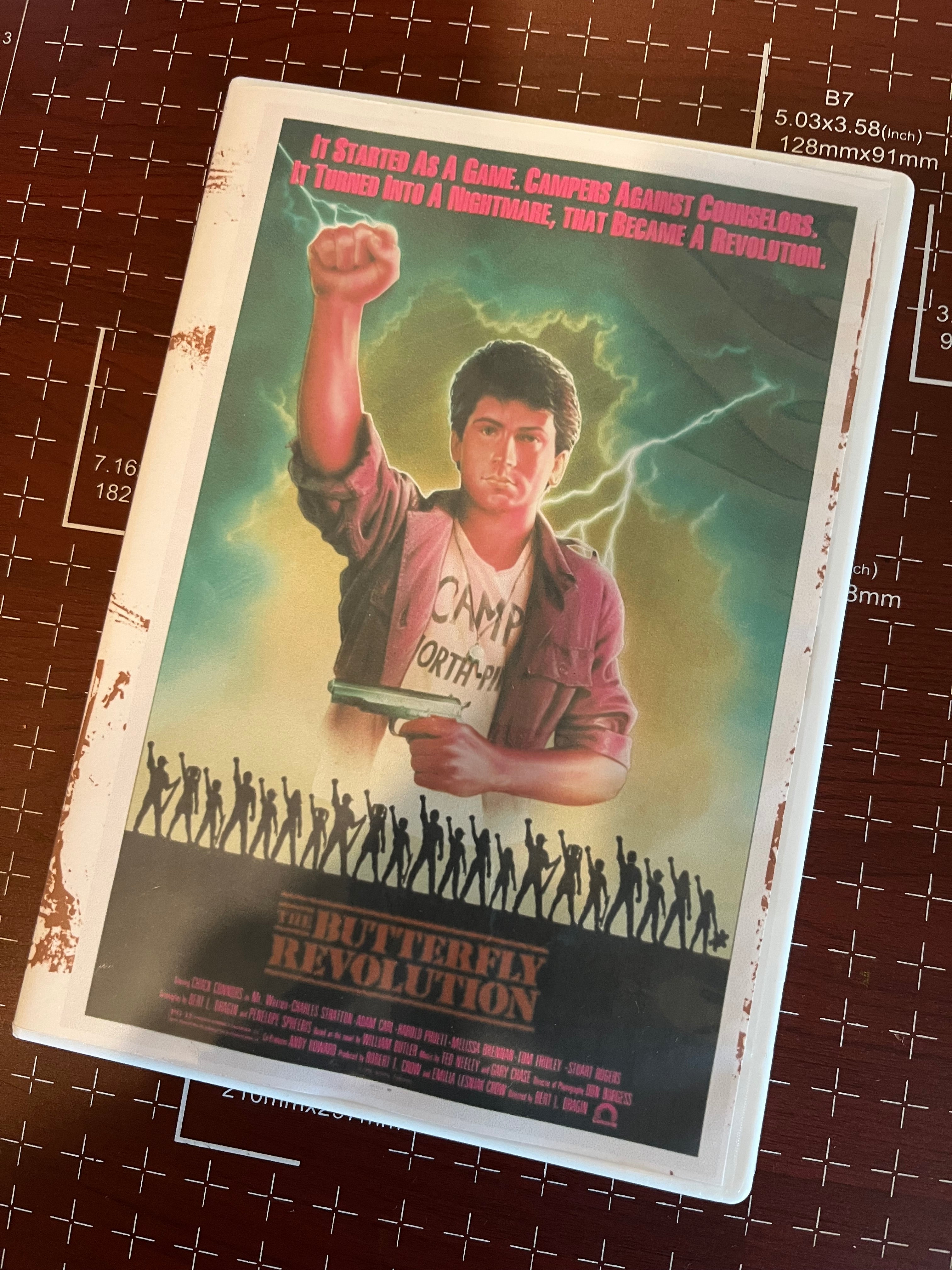 The Butterfly Revolution / Summer Camp Nightmare (1988) DVD - rare cult horror thriller Out of Print