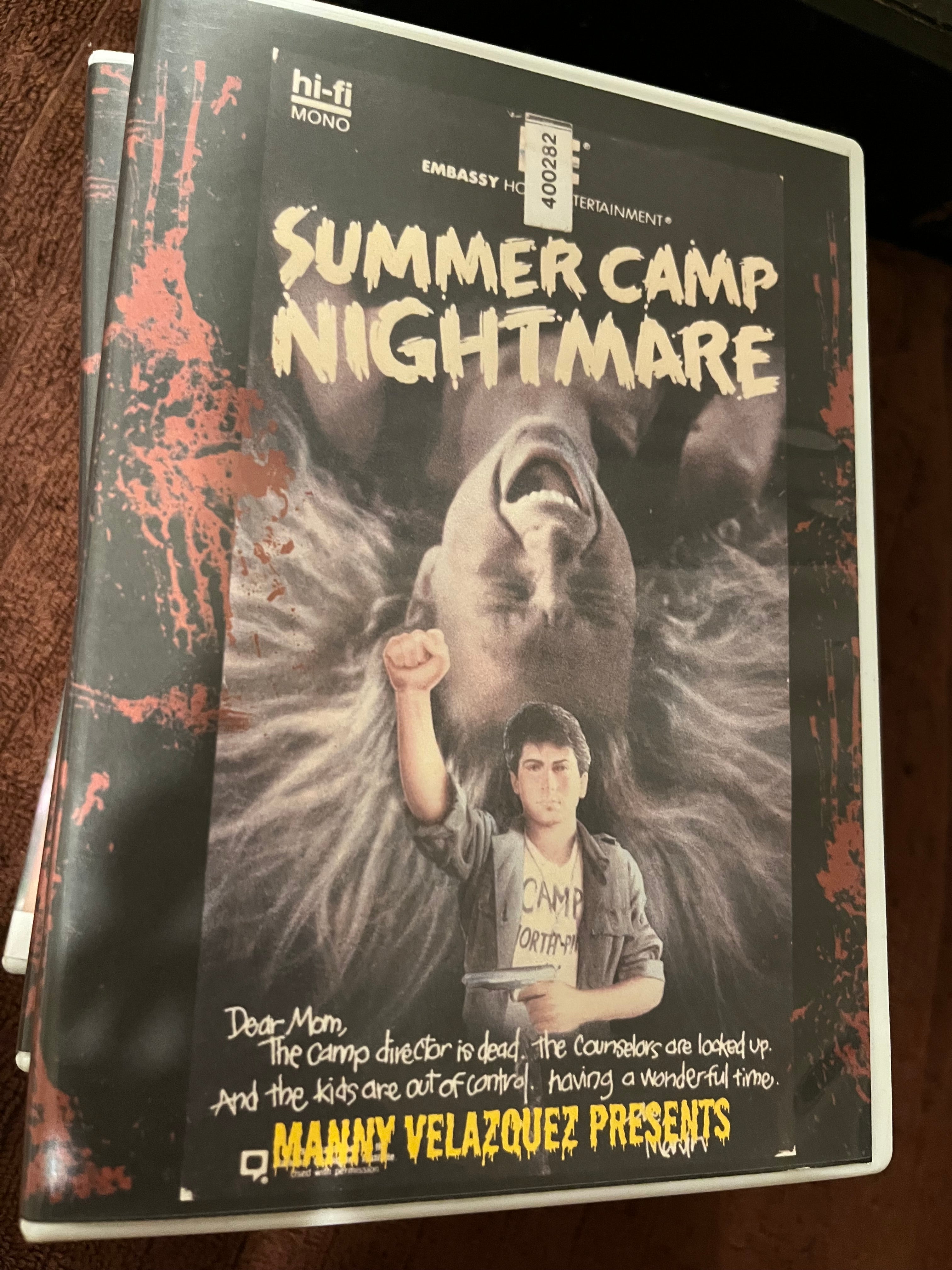 Summer Camp Nightmare / The Butterfly Revolution (1988) DVD - rare cult horror thriller Out of Print