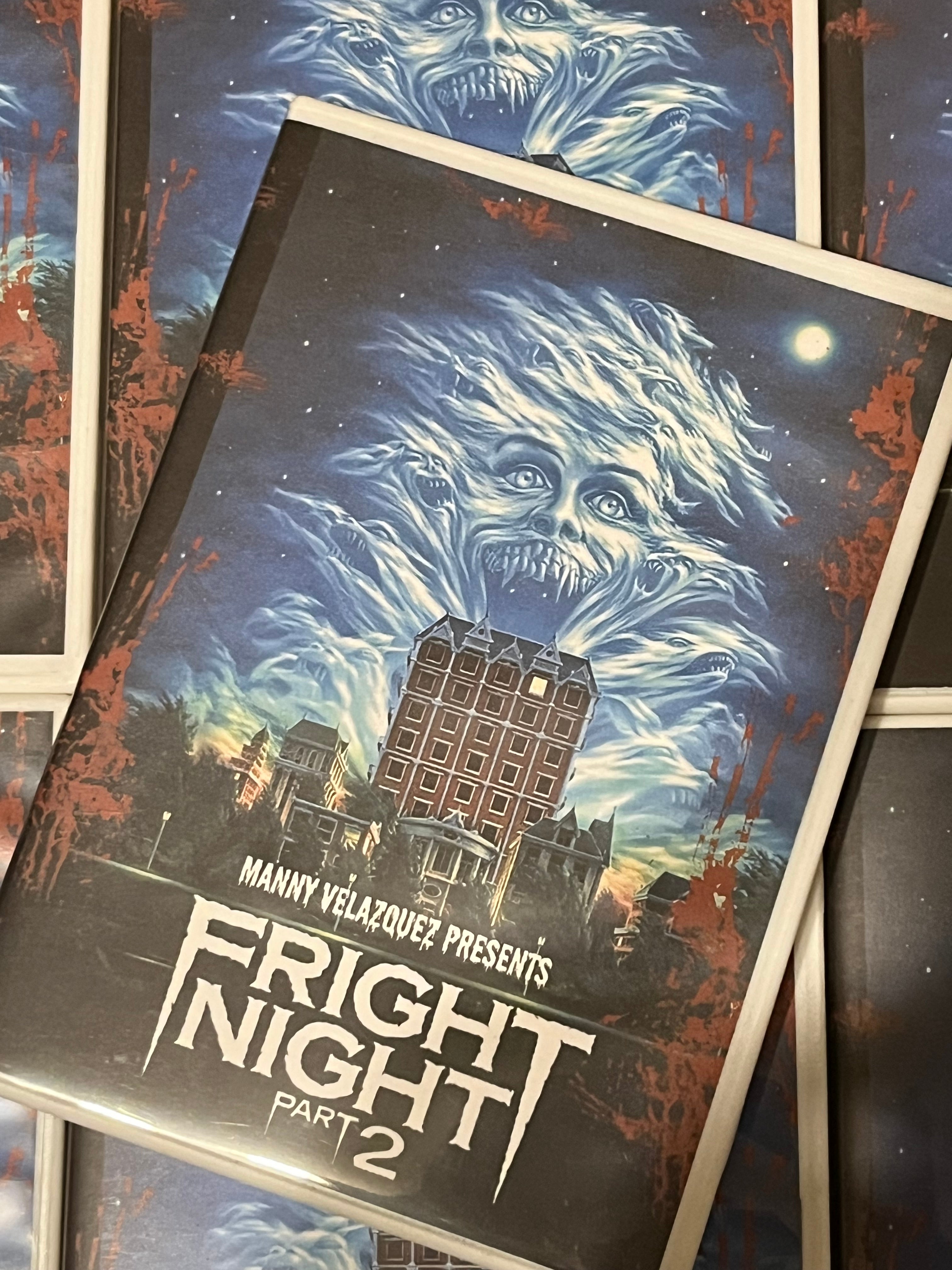 Fright Night Part 2 (1988) DVD rare out of print vampire 80s horror OOP 2D version