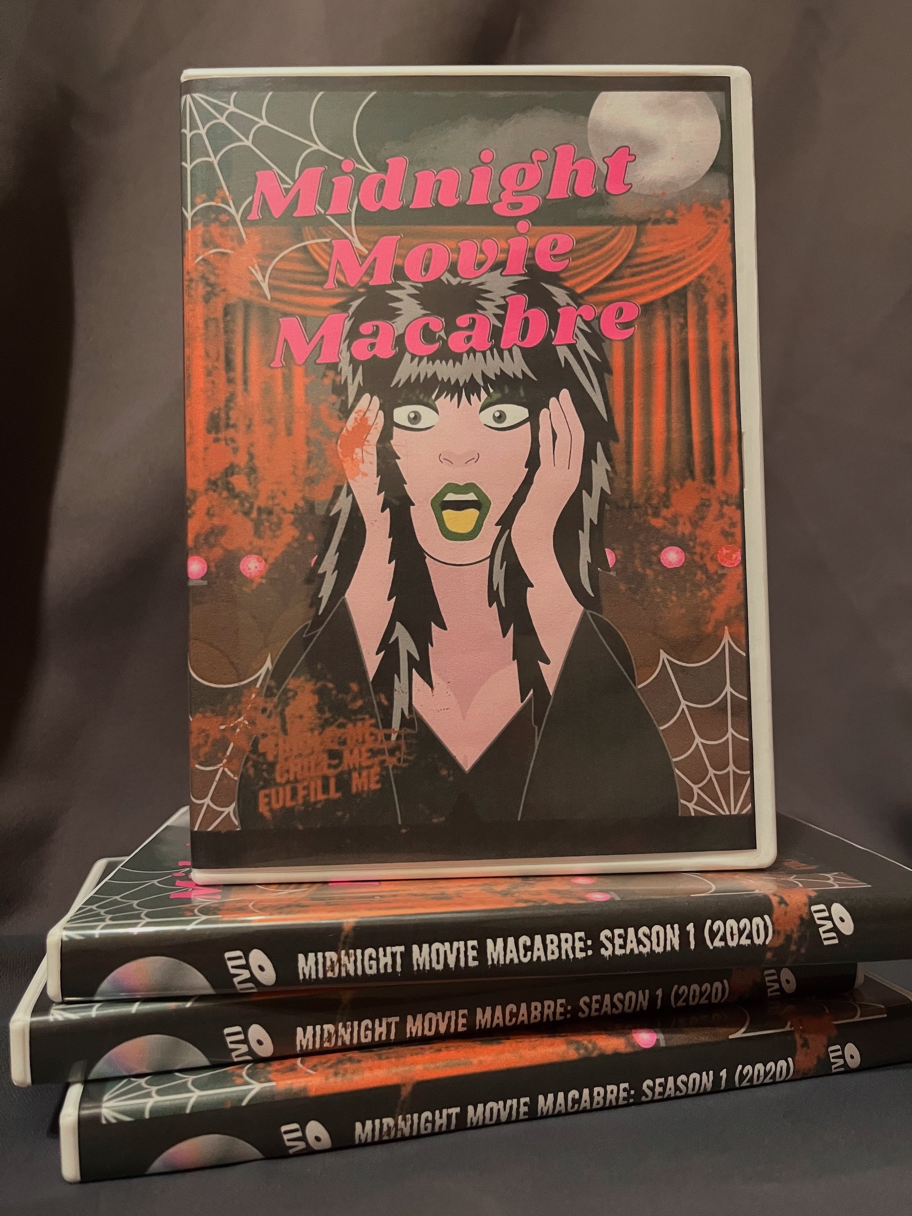 Midnight Movie Macabre (2020) Season 1 - Elvira l, Mistress of Dark themed Cartoon animation